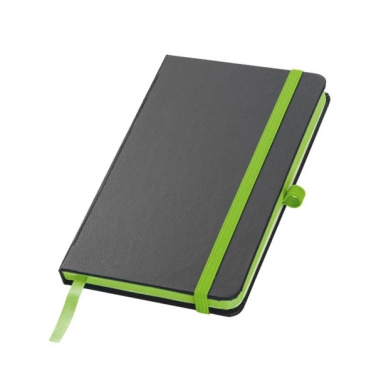 Logo trade promotional item photo of: Notebook A6 ROSTOCK