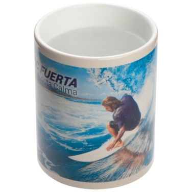 Logo trade business gift photo of: Colour-changing sublimation mug SIRMIONE 300 ml