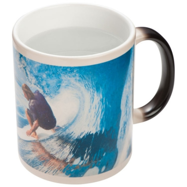 Logotrade promotional gift picture of: Colour-changing sublimation mug SIRMIONE 300 ml