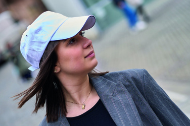 Logo trade promotional merchandise photo of: Sandwich cap ARLINGTON