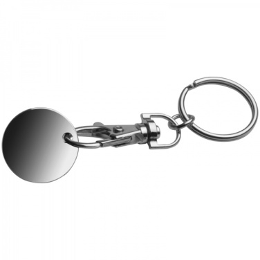 Logotrade advertising product image of: Keyring with shopping coin ARRAS