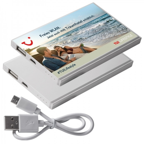 Logo trade promotional items image of: Power bank PINEVILLE 2200 mAh