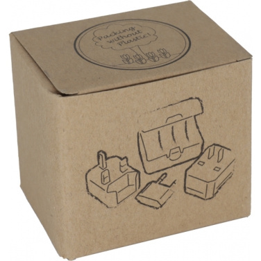 Logotrade promotional merchandise photo of: Travel adapter PERU
