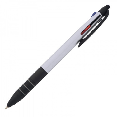 Logotrade promotional products photo of: Plastic ballpen 3in1 BOGOTA