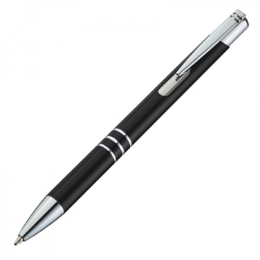 Logotrade promotional giveaway image of: Metal writing set CLAREMONT