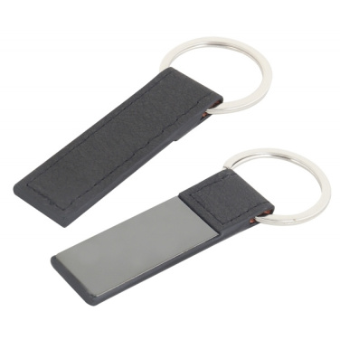 Logo trade business gift photo of: Keyring with mirror effect PENRITH