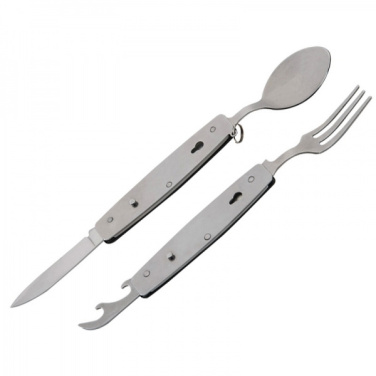Logo trade advertising products image of: Camping cutlery PAMPLONA