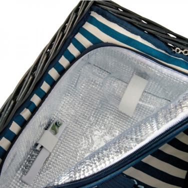 Logotrade promotional product picture of: Picnic basket RIVA DEL GARDA