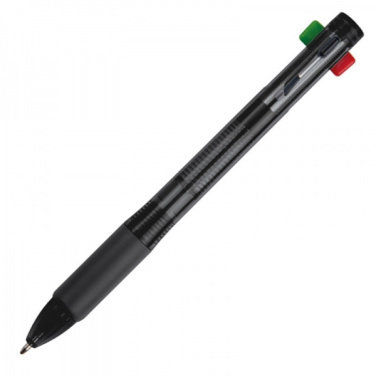 Logo trade promotional gifts picture of: Plastic ballpen 4in1 NEAPEL