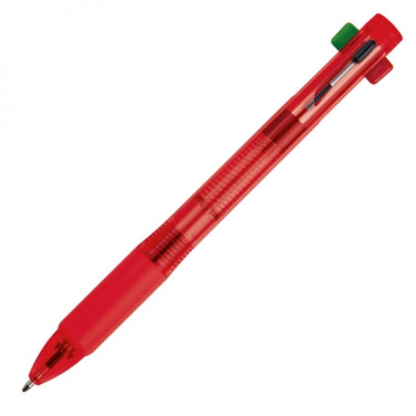 Logo trade corporate gifts picture of: Plastic ballpen 4in1 NEAPEL