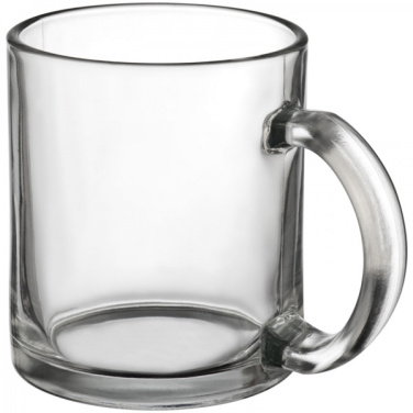 Logotrade promotional giveaway picture of: Glass mug LIMERICK 300 ml