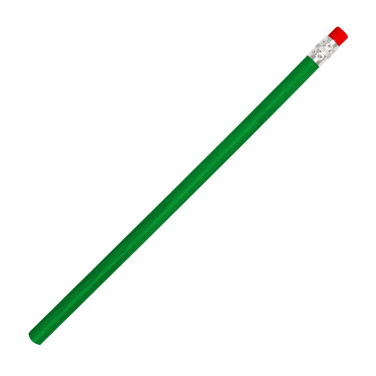 Logo trade promotional product photo of: Pencil with eraser HICKORY
