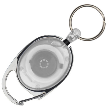 Logotrade promotional merchandise image of: Ski-Pass with Carabiner Keyring EMPLOYEE