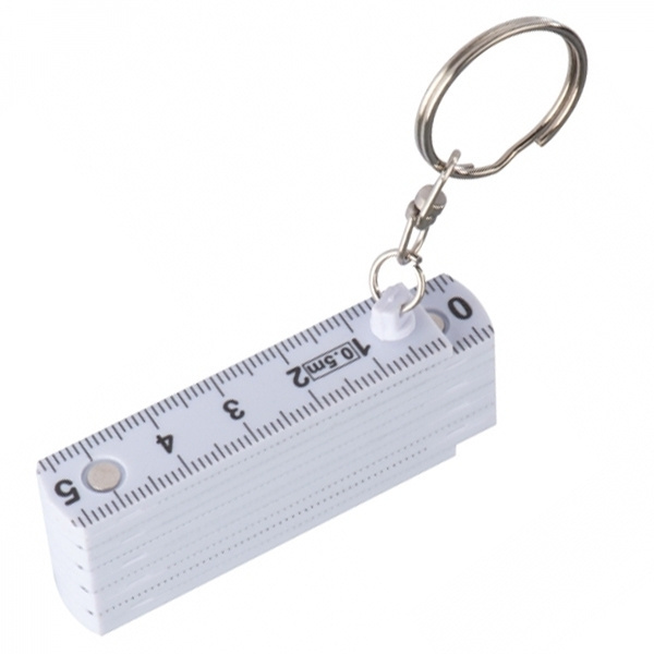 Logotrade corporate gifts photo of: Keyring with 0,5m ruler