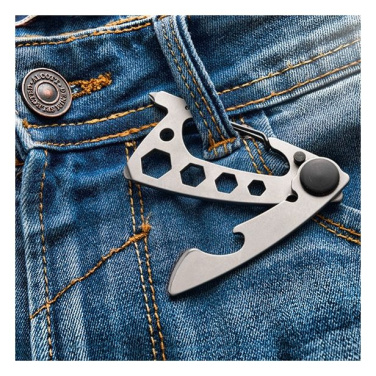 Logotrade promotional items photo of: Multifunctional tool BURUNDI Schwarzwolf