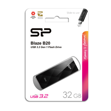 Logo trade promotional items picture of: Pendrive Silicon Power B20 USB 3.0