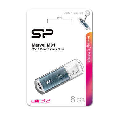 Logotrade promotional merchandise photo of: Pendrive Silicon Power Marvel M01 3.0