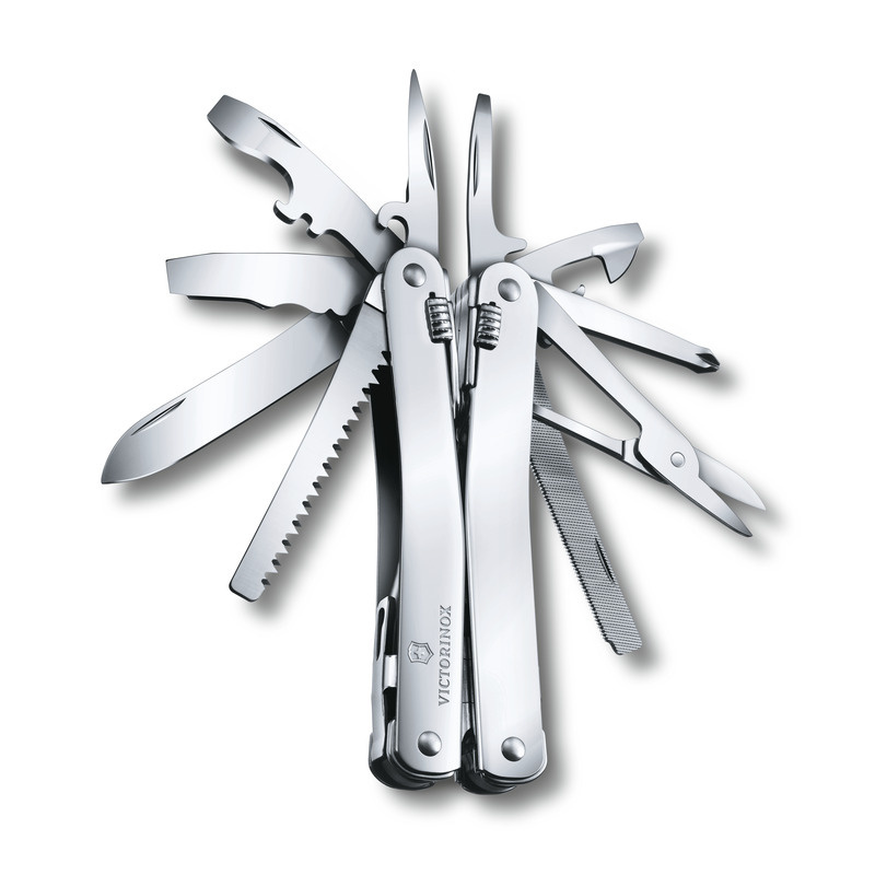 Logo trade promotional giveaway photo of: SwissTool Spirit X - 25 tools Victorinox