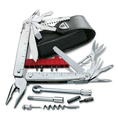 Logo trade promotional merchandise image of: SwissTool Plus - 39 tools Victorinox