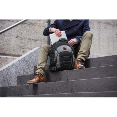 Logo trade promotional merchandise image of: Backpack Wenger Synergy 16''