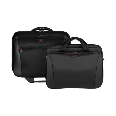 Logo trade promotional giveaways image of: Wheeled business case Wenger Potomac 17''