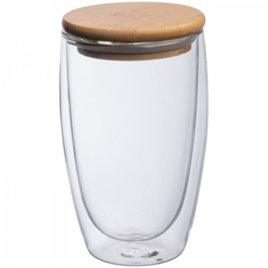 Logotrade promotional product picture of: Double-walled glass ZAKOPANE 500 ml