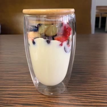 Logotrade promotional gift picture of: Double-walled glass ZAKOPANE 500 ml