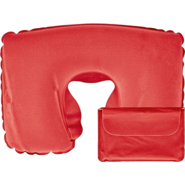 Logo trade promotional giveaways image of: Neck pillow ORLEANS