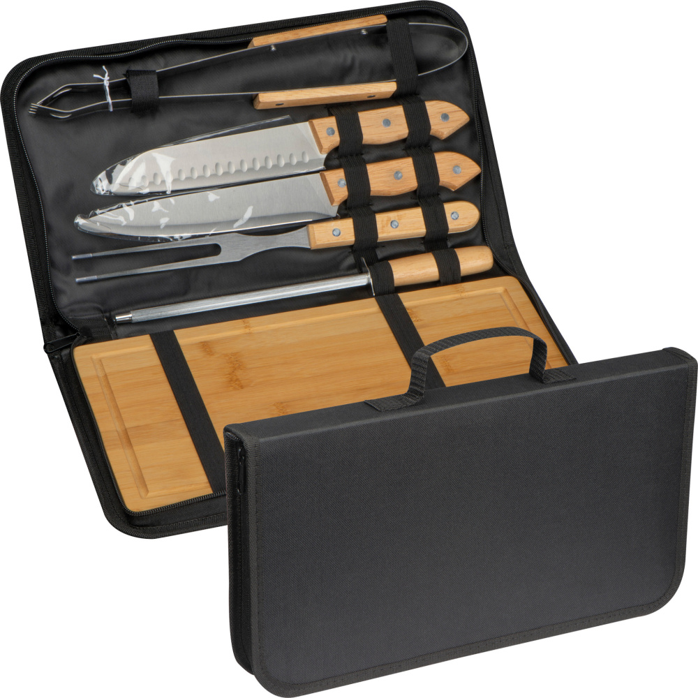 Logotrade promotional item picture of: Barbecue set EINDHOVEN