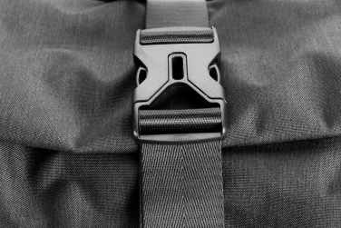 Logotrade promotional gift picture of: Rolltop backpack ELBERT Schwarzwolf