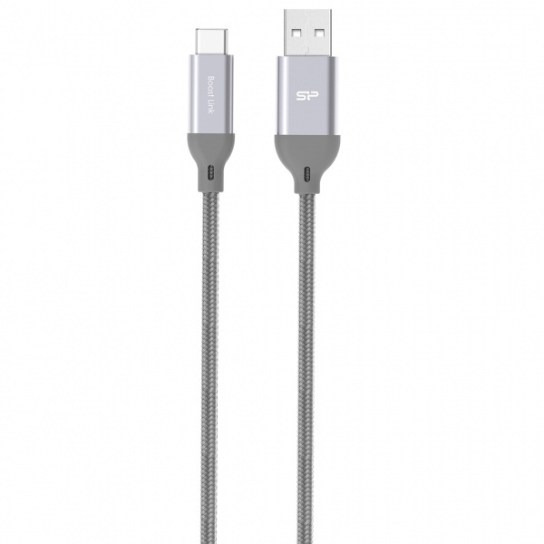 Logotrade business gift image of: Nylon data transfer cable LK30 Type - C Quick Charge 3.0