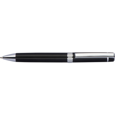 Logo trade promotional merchandise picture of: Metal writing set KARLOVAC