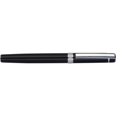 Logo trade promotional merchandise picture of: Metal writing set KARLOVAC
