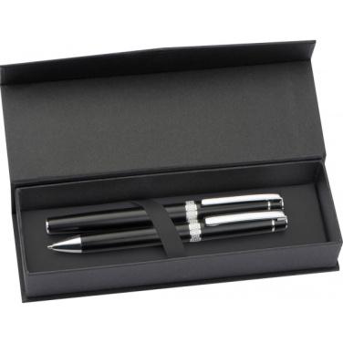 Logotrade advertising product picture of: Metal writing set KARLOVAC