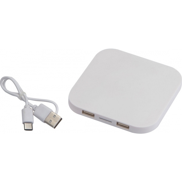 Logo trade promotional giveaways image of: Wireless charger LINCOLN