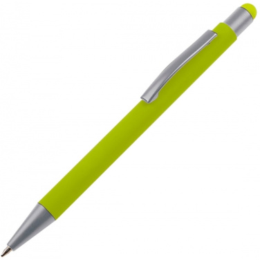 Logotrade promotional products photo of: Metal ballpen touch pen soft touch SALT LAKE CITY