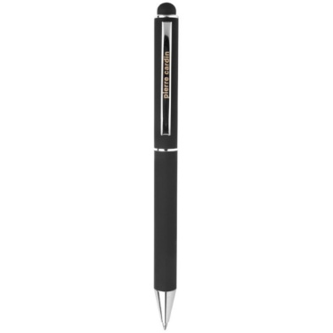 Logo trade business gift photo of: Metal ballpoint pen, touch pen, soft touch CLAUDIE Pierre Cardin