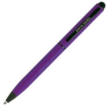 Logo trade promotional gifts image of: Metal ballpoint pen, touch pen, soft touch CELEBRATION Pierre Cardin