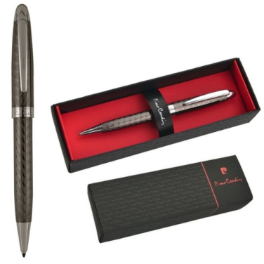 Logo trade promotional merchandise photo of: Metal ballpoint pen OLIVIER Pierre Cardin