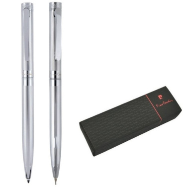 Logo trade advertising products image of: Writing set ballpoint pen & pencil RENEE Pierre Cardin