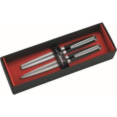 Logo trade promotional products image of: Writing set ballpoint pen & fountain pen CHRISTOPHE Pierre Cardin