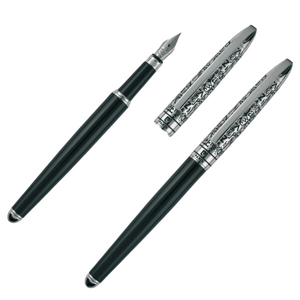 Logotrade promotional gift image of: Writing set ballpoint pen & fountain pen JACQUES Pierre Cardin