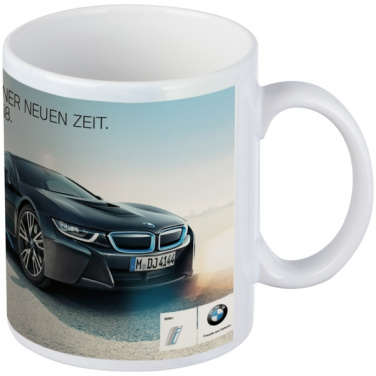 Logo trade advertising products picture of: Classic coffee mug for allover print VIESTE 300 ml