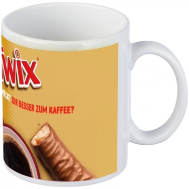 Logotrade promotional giveaway image of: Classic coffee mug for allover print VIESTE 300 ml