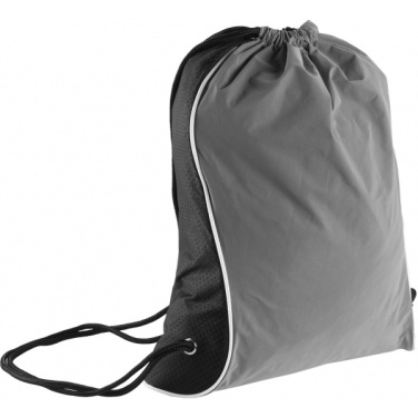 Logotrade promotional gift image of: Drawstring bag DENISON Schwarzwolf