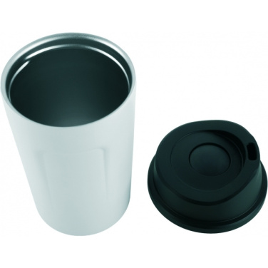 Logotrade promotional merchandise image of: Thermo mug LIARD Schwarzwolf