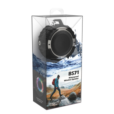Logo trade corporate gifts image of: BLUETOOTH SPEAKER BS71 SILICON POWER