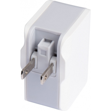 Logo trade promotional giveaways picture of: Travel adapter ANTWERP