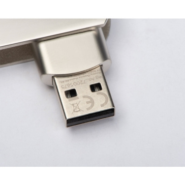 Logo trade promotional gifts image of: USB stick 16GB TWISTER