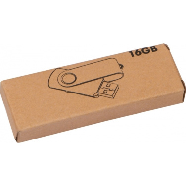 Logo trade promotional giveaways picture of: USB stick 16GB TWISTER